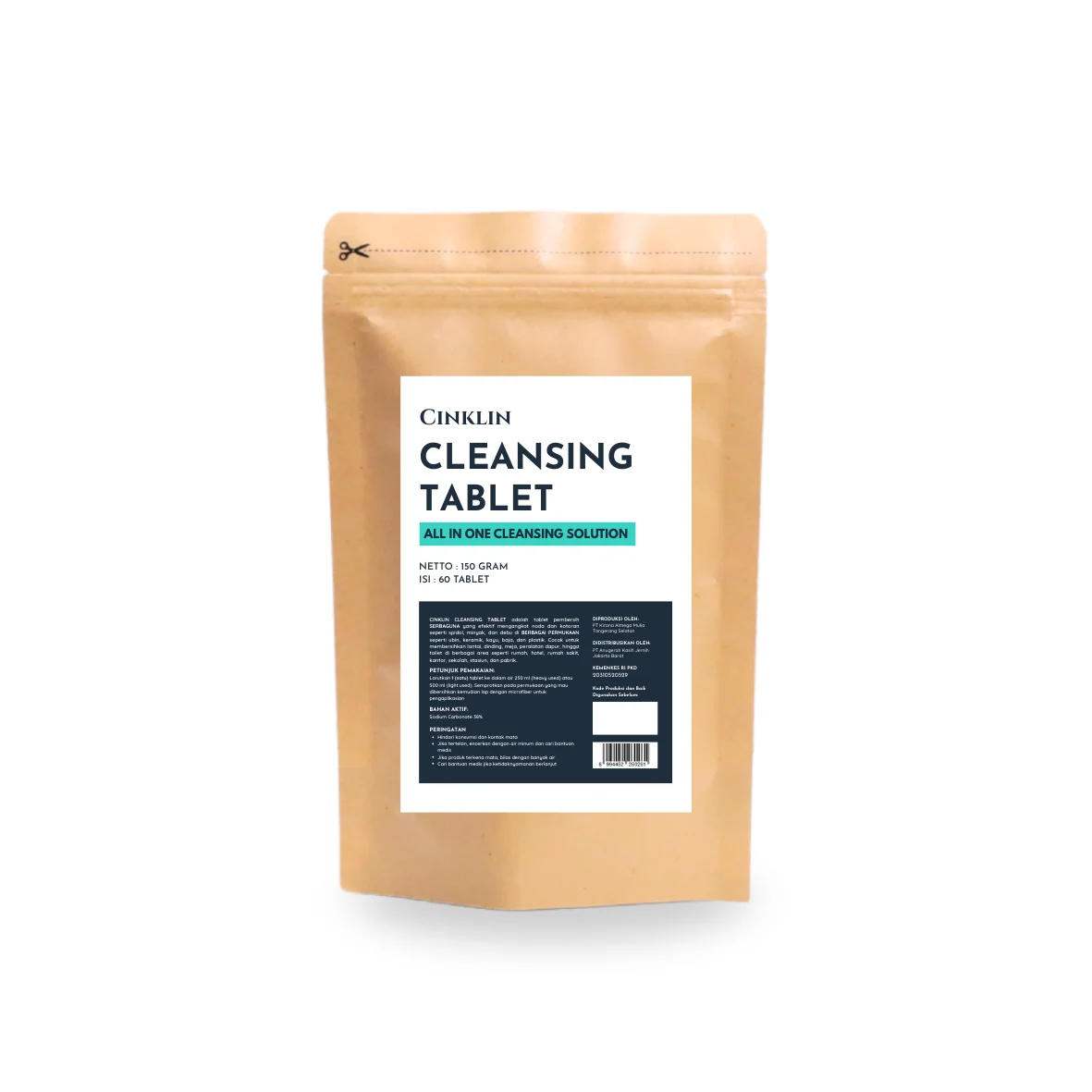 Cleansing Tablet Pouch S (Isi 60)