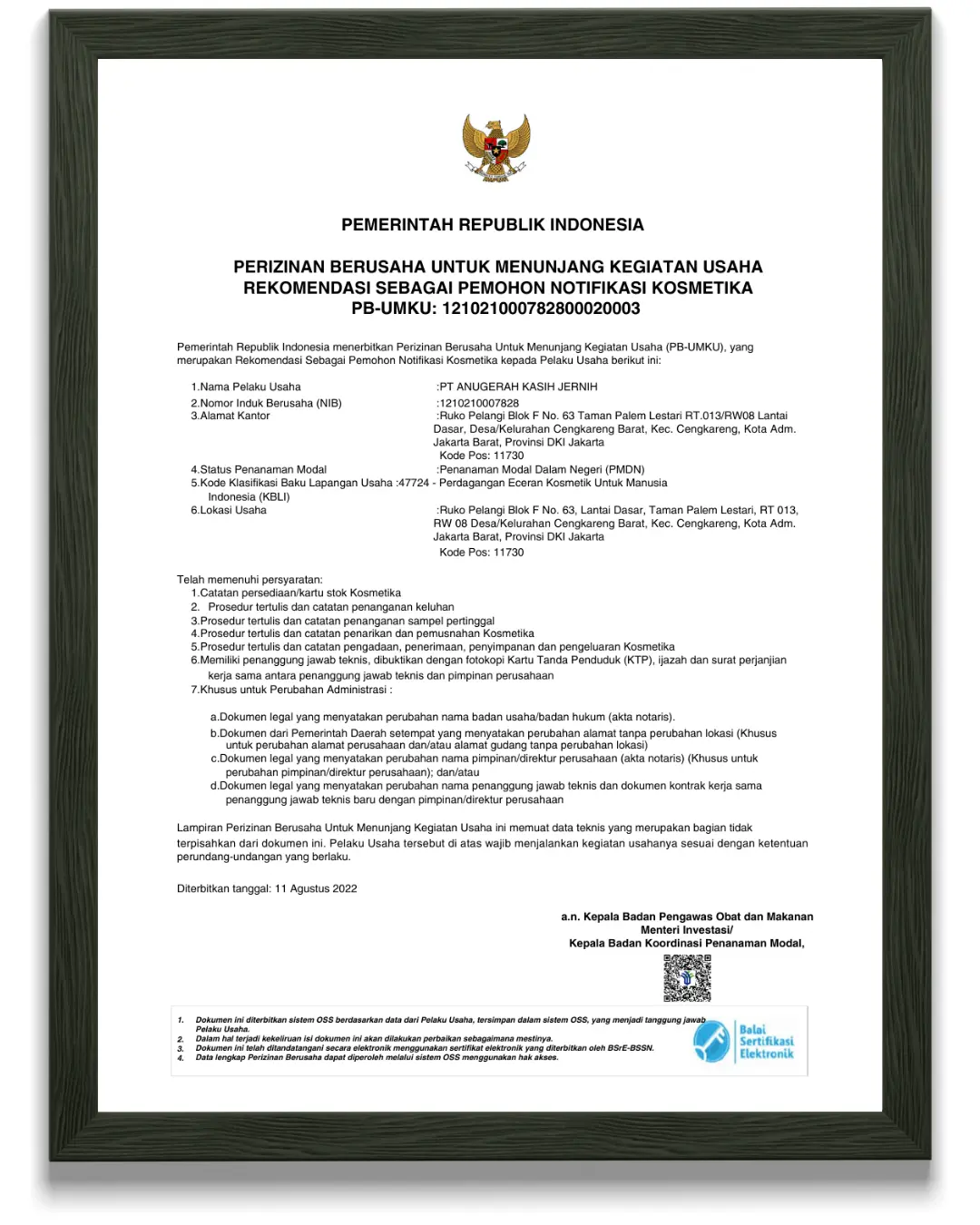 Business License 1
